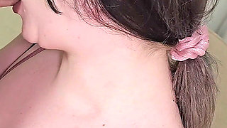 Thick Goth 19 Year Old's First Video Ever