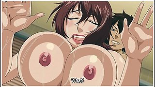 Milf With Big Ass And Lewd Pussy Fucks Doggystyle In The Shower - Hentai Anime