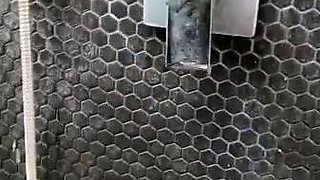 Blonde Stepdaughter's Secret Shower Affair with Daddy