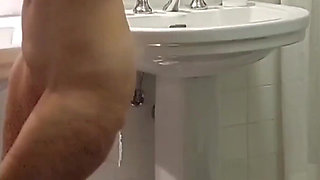 Selena's Naked Posing and Pussy Sex in Bathroom