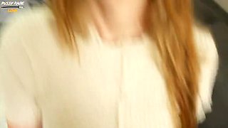 My Girlfriend Makes Perfect Sex Fantasy Real - Blowjob & Cumshot Teen Doggystyle