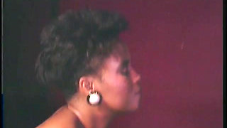 Stuunging Ebony Floozie Jeannie Pepper Works as Pole Dancer and Invites Sometimes Interested Gentlemen to Visit Vip Room