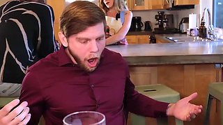 Step-family all gathered to celebrate thanksgiving together!