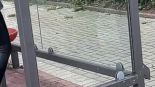 Dragged Away by a Stranger at the Bus Stop and Fucked Hard!