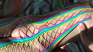 Sexy Costumed Step Sister Lets Me Touch Her Tight Virgin Pussy And Follow Her Outline