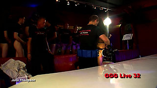 Behind the Scenes Bukkake Gangbang and Swallow Ggg John Thompson