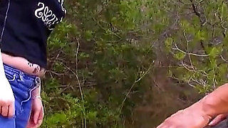 Kinky curvy Milf Steph Debar banged outdoor by fitness trainer