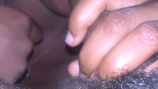 Amateur Blowjob with  Sexy Ebony Teen Part  2 close up juicy lips  Sloppy seconds