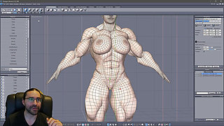 Building the Leticia Scene Body Morphing Part 3 (Hexagon based)