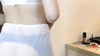 Vintage Lady Teasing in Brown Nylons Part 2 HD