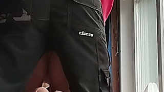 My Lover Fucks Me at a Construction Site, Cums in My Mouth, and Films It From All Angles.