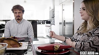 Arousing FATTY Codi Vore riding big hard penis