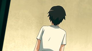 Busty girl gets filmed as she enjoys his big dick hentai