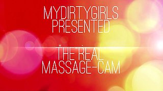 The very first "real" rubdown webcam pinch!