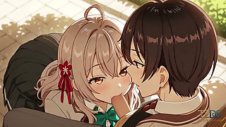 Masha x Masachika - Park Bench Secret Sex