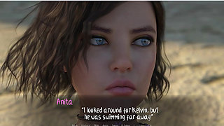 Weekend Lollygagging - Gameplay - Roleplay - Anita Teasing Men at Beach