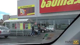 Hot Czech Teen with Big Tits Sells Her Shaved Pussy for Cash - HUNT4K