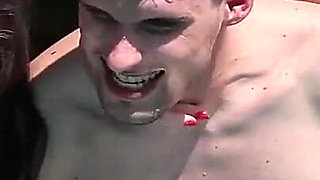 Group of Naughty Young Friends Having Fun