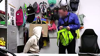 Pierced big tit suspect drilled hard on the office desk