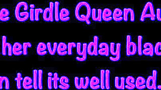 Aunty Sandra Wearing Her Everyday Girdle