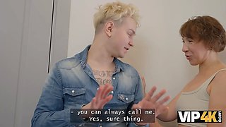 Vip4k. russian cougar asked me to sperm her pussy