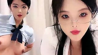 Japanese teen hardcore masturbating at Asian chatroom