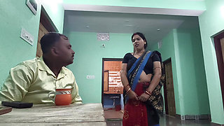 Hot indian milf maid wife is seducing and fucking hard, desi sex video