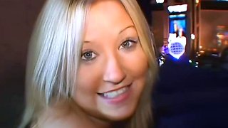 Sexy Blonde Blowjob Whore Rides Cock Hardcore