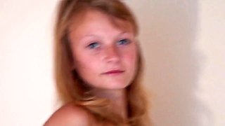 Marinas Hairy Big Tits Striptease