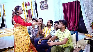 Indian bhabhi gets down and dirty in a wild boinking session