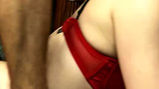 Female Doctor Jasmine Lau in black Stockings