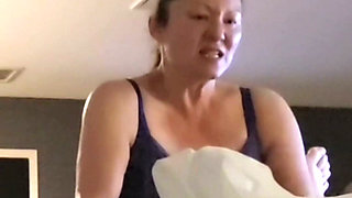 Super Sexy Cock Sucking Goddess Loves Fucking Her Man's Face Then His Ass She Cums so Many Times Loud Moans