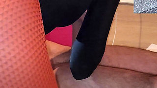Elena Clark Orange Pantyhose Fuck