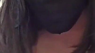 White Panty Bra Dance Stand Strip Dildo Ride on Flor with Lush Ass Fuck My Hole Bufrring