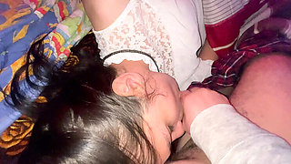 Stepdad Uses My Mouth All The Time — Swallow & Let Him Go In My Mouth