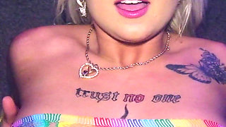 Juliana Marie & Matt Masturbate Together & Cum at the Same Time!!