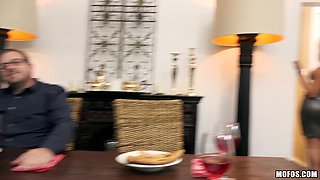 Housewife Kagney Linn Karter Fucks On Kitchen Floor