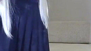 Slim Playful Newcomer Returns in Cosplay Style Enjoying a Bold and Intense Creampie Moment - Angle2