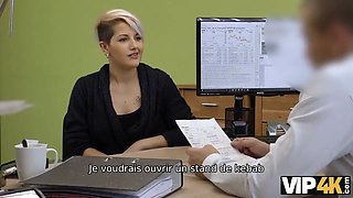 Vip4k. un audition porno sale à une agence de prêt donne une opportunity à lussy tasty