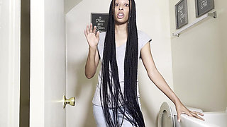 Pink Foxx Has to Pee Bad