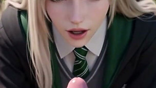 Aria the Elite Sorceress - Blonde Witch 3D Anime Fantasy POV Part 2