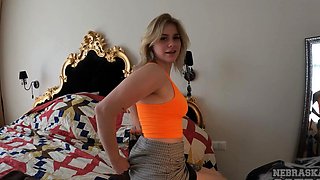 Hot Tattooed Babe Melonie DVP DPP Dildo Masturbation Orgasm