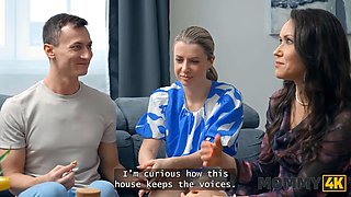 Mommy4k. i got so moist and wild when she brought her boyfriend to the house