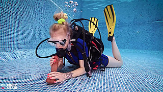 Deep Throat Dive Scuba Suck Training