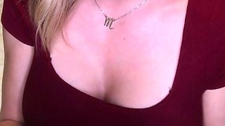Big boobs milf masturbates with her dildo
