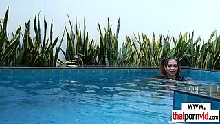 Farang shagged a Thai 18yo schoolgirls twat and booty