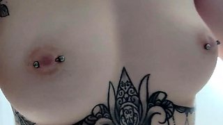 Curly Blonde Teen Records Solo Dildo Masturbation More at