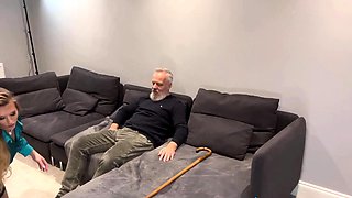 Gramps cockdrilling amateur helper