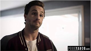 Star Quarterback Films Himself Fucking The Virgin Reporter With Lucas Frost And Aften Opal