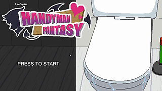 Hentai Game - Handyman Fantasy - Fucking the Dlc Girls H Scenes